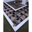 Aluminum Alternative Joist 30x30mm x 5400mm Long - Black or White SHS - When buying our DECK as WELL