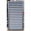 Horizontal LOUVRE FULLY framed Screens & Fences-  SQM Guide