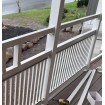 Classic Black or Monument Balcony Panels with 38mm Slats & 2 Verticals - DIY Kits