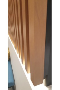 Teak Timber Alloy timber look Box Tube 40x40 - Feature Walls and Ceilings - Indoors or Outdoors **Limited Stock** Posts Battens 40mm