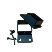 50x50 Brackets suitable for 50x50mm Box Tube BLACK 8-PACK - Delivered