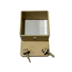 50x50 Brackets suitable for 50x50mm Box Tube CREAM 8-PACK - Delivered