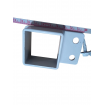 50x50 Brackets suitable for 50x50mm Box Tube WHITE 8-PACK - Delivered