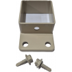 50x50 Brackets suitable for 50x50mm Box Tube PAPERBARK 8-PACK - Delivered