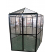 White or Black Large Bird Aviary PICKUP Pet Cage Mesh Door Entry Aluminium light weight