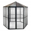 White or Black Large Bird Aviary PICKUP Pet Cage Mesh Door Entry Aluminium light weight