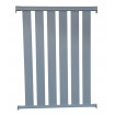 White Balustrade - Vertical Hand Rails PER SQM - Cut to SIZE - You DIY aluminium Ladies Waist Style