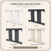 Balustrade - Vertical Hand Rails PER SQM - Cut to SIZE - You DIY aluminium Ladies Waist Style
