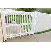White 65mm Blade Fencing - We cut to you width and heoght 