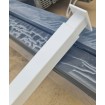 Dropper Post PICKUP - 50x50 bracket and up to a metre of box section in BLACK or WHITE or DARK GREY or Cream or light grey