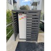 Free Standing Battery Enclosures - Slatted  - Aluminum - 8 Colours - See SQM Guide