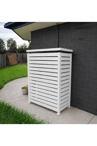 Battery Enclosures - Slatted - No doors - Aluminum - Fixed Roof See SQM Guide