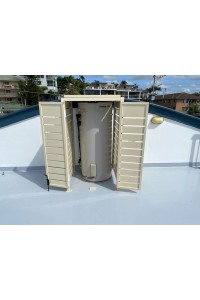 Gas Bottle Enclosure SQM rate - slat Box CUSTOM Sizes with Door