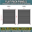 Multi Door Pump Enclosure SQM rate Guide - Ready in 48 hours