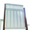 Alternate 100mm & 38mm Fences with 38mm Top battens