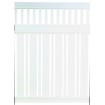 Alternate 100mm & 38mm Fences with 38mm Top battens