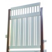 Alternate 100mm & 38mm Fences with 38mm Top battens