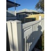 110mm x 50mm Chunky Vertical Fencing - 65mm Vertical Slats - High-End Hamptons