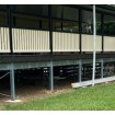 Cream Black 80mm x 50mm Chunky Vertical Fencing -  Top and Bottom Rails - Cut to Size then you DIY