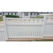 Hamptons Style - White SWING Gates with Slats on TOP and BOTTOM- DIY Kits