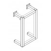 White Solar Inverter Cover - Wall Mounted - Custom Size -  DIY kits