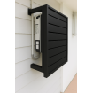 White Solar Inverter Cover - Wall Mounted - Custom Size -  DIY kits