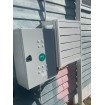 White Solar Inverter Cover - Wall Mounted - Custom Size -  DIY kits