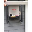 White Solar Inverter Cover - Wall Mounted - Custom Size -  DIY kits