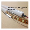 LED Strip Housing - Aluminium Light Channel - Recessed - 4m