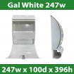 Letterbox Pillars Slat Screen Mail Box Stand with letterbox included