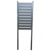Letterbox Pillars Slat Screen Mail Box Stand with letterbox included