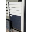 Horizontal Screens & Fences made with Louvres- Fixed Gaps - 3 Colours
