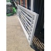 Horizontal LOUVRE FULLY framed Screens & Fences-  SQM Guide