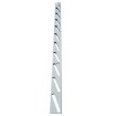 Slotted Louvre Channels Tracks - Fits 65x16mm louvres