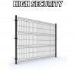 Weld Mesh Fence Arc 1300Hx2930mmW Black Fencing weldmesh Security Pet 
