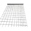 Black Welded Dog Mesh Graduated DELIVERED Fencing - 1.2m x 30m Galvanized