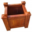 Aluminium Planter Box Custom Sizes high quality White, Grey, Black, Merbau