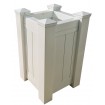 Aluminium Planter Box Custom Sizes high quality White, Grey, Black, Merbau