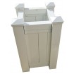 Aluminium Planter Box Custom Sizes high quality White, Grey, Black, Merbau