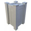 Aluminium Planter Box Custom Sizes high quality White, Grey, Black, Merbau