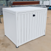 Pool Filter Pump Shed - Vertical CUSTOM Sizes with Doors & Roof