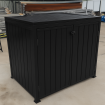 Pool Filter Pump Shed - Vertical CUSTOM Sizes with Doors & Roof