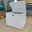 Pool Filter Pump Shed - Vertical CUSTOM Sizes with Doors & Roof