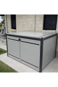 Pool Filter Pump Shed - CUSTOM Sizes with Doors & Roof