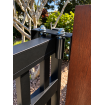 Slat Sliding Gate Roller Kit - Dark grey and 7m Track