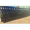 Hamptons Style - White SWING Gates with Slats on TOP and BOTTOM- DIY Kits