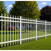 Black Square Top Security Fencing - Custom sizes - Square top 