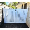 65mm Slatted Vertical GATES - Vertical 65mm Slats- Custom Sizes - SQM PRICE - 3 colours