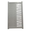 Swing Side Gate - Premade 1000w x 1800h with Hinges - Gloss Black