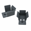 Slat Sliding Gate Roller Kit - Dark grey and 7m Track